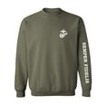 thumbnail image 1 of Semper Fidelis White Sleeve Print Crewneck Sweatshirt, 1 of 3