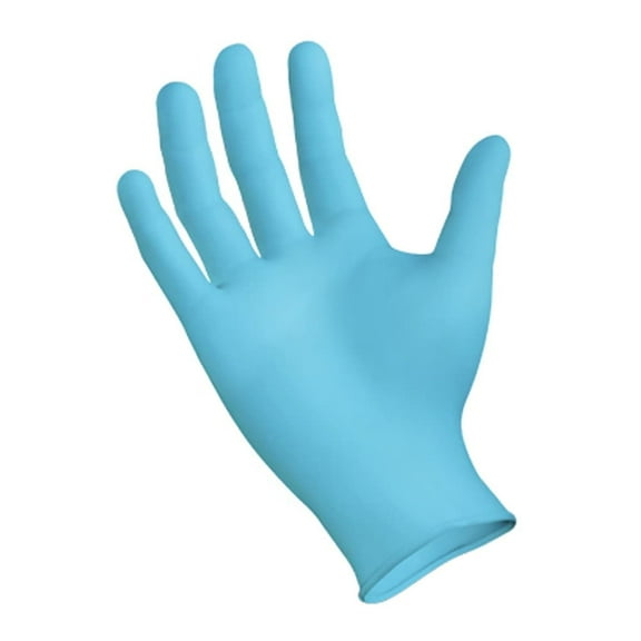 Sempermed INIPFT104 SemperGuard Nitrile Glove, Powder-Free, Large, Blue (Case of 1000)