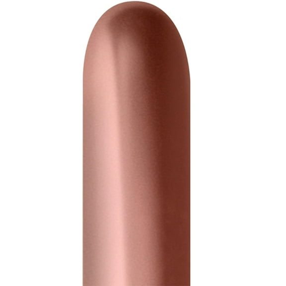 Sempertex/Betallatex - 260 Reflex Rose Gold Twisting Latex Balloons (50pcs)