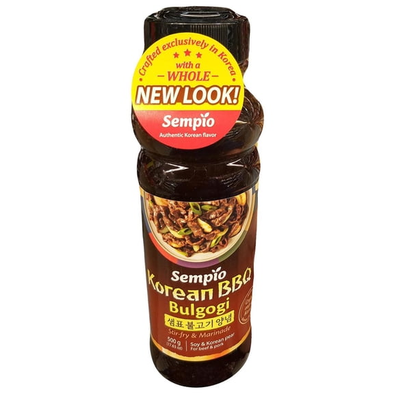 Sempio - Korean BBQ Bulgogi, 1.1 Pounds, (1 Bottle)