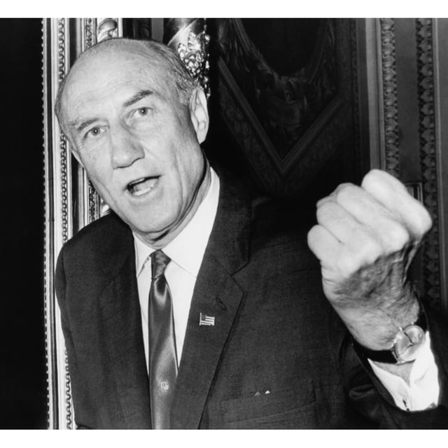 Sen. Strom Thurmond Before Launching The Filibuster Against The 1966 ...