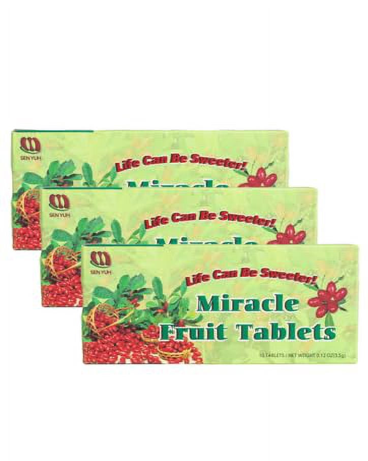 Miracle Fruit Tablets – 3 Pack