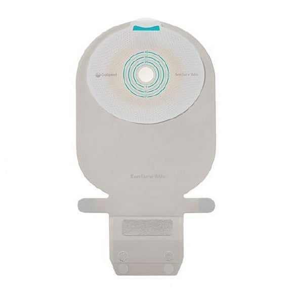 Filtered Ostomy Pouch SenSura - Item Number 10475BX - 1¼" (32 mm), Opaque - 10 Each / Box