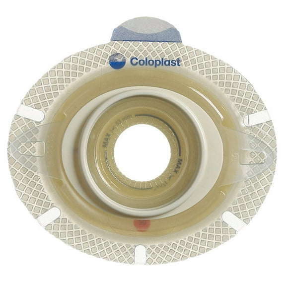 SenSura Click Xpro Trim to Fit Ostomy Barrier Double Layer Adhesive 60 mm Flange 5 per Box 10035