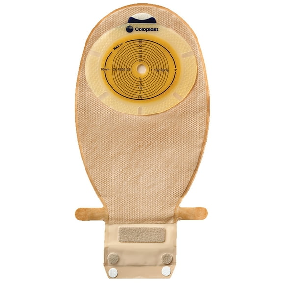 SenSura Colostomy Pouch Drainable 0.375 to 3" Stoma 11.5"L 1pc System Opaque 15821, 20 Ct