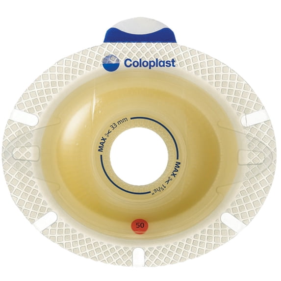 SenSura Cut-to-Fit,Extended Wear - XPRO Ostomy Barrier Double Layer Adhesive 50 mm Flange 5 per Box 11026