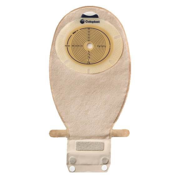 SenSura EasiClose Ostomy Pouch Drainable 1" Stoma 11.5"L 1pc System Opaque 15532, 20 Ct