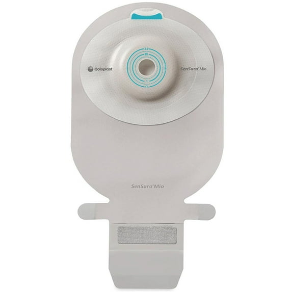 SenSura Mio Convex Filtered Ostomy Pouch One-Piece System 11 Inch Length, Maxi 3/8 to 1-11/16 Inch Stoma Drainable Deep Convex, Trim To Fit, Coloplast, 16767 - Box of 10
