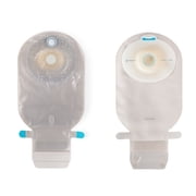 SenSura Mio Convex Ostomy Pouch Drainable 1" Stoma 11 Inch Length, Maxi 1pc System Transparent Gray 16741, 10 Ct