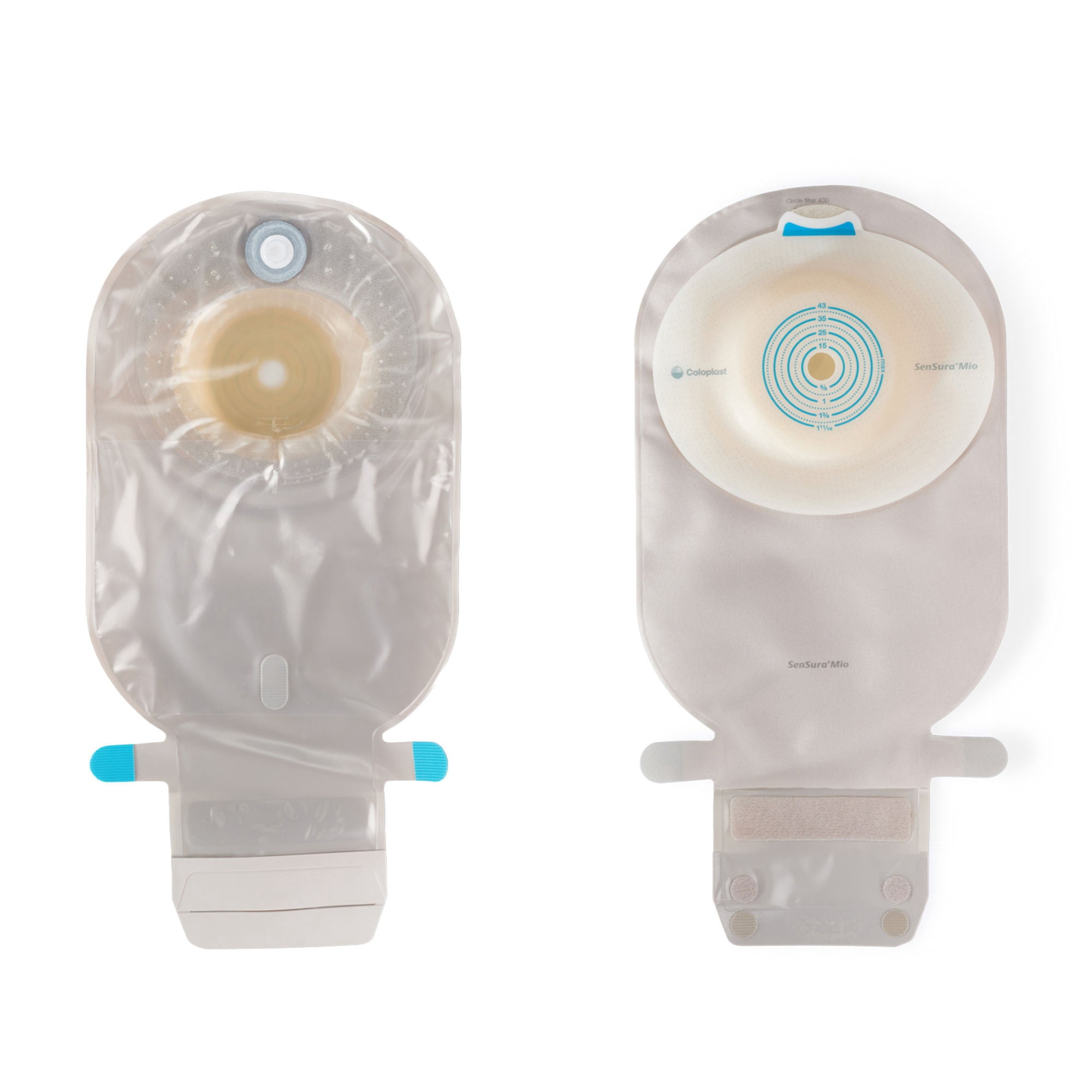 SenSura Mio Convex 1pc Ostomy Pouch, 3/8 to 1-11/16