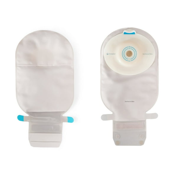 SenSura Mio Convex Ostomy Pouch Drainable 5/8 to 1-5/16" Stoma 11 Inch Length, Maxi 1pc System Opaque 16705, 10 Ct