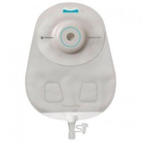 SenSura Mio Convex Urostomy Pouch, One-Piece System, 10.5 Inch Length, Maxi, 3/8 to 2 Inch Stoma, Drainable, Soft Convex, Trim to Fit, Transparent, 10 Count