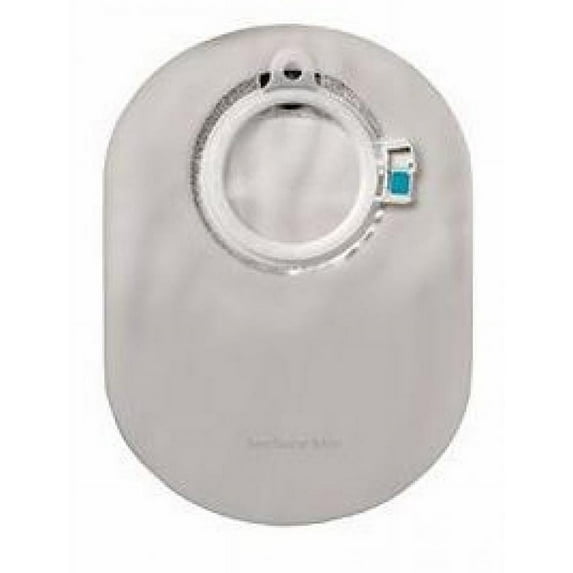 SenSura Mio Filtered Ostomy Pouch, Two-Piece System, 8.25 Inch Length, Maxi, 40 mm Stoma, Closed End, Flat, Opaque, Green Code, 30 Count