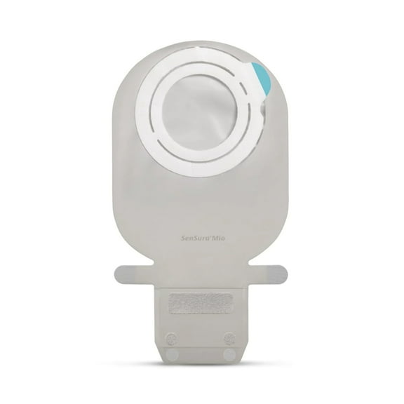 SenSura Mio Flex EasiClose Drainable 11 Inch Length, Maxi 2pc System Ostomy Pouch 70 mm Flange 12282, 10 Ct