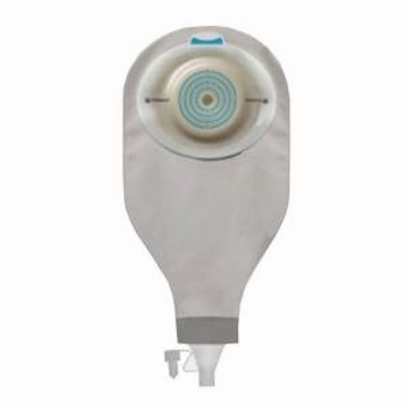 SenSura Mio High Output Ostomy Pouch, One-Piece System, 3/8 to 2 Inch Stoma, Drainable, Convex, Trim to Fit, Transparent, 10 Count