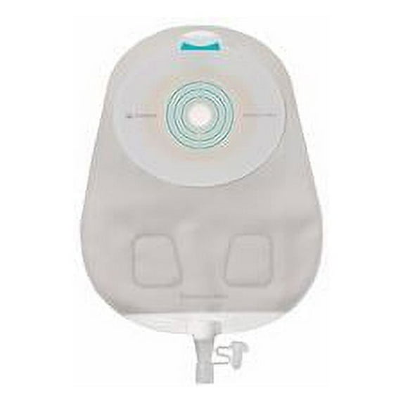 SenSura Mio One-Piece System Urostomy Pouch Maxi, 3/8 to 1-3/4 Inch Drainable Flat, Trim to Fit, Box of 10