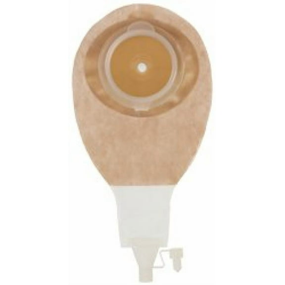 SenSura Post Op Ostomy Pouch, One-Piece System, 13 Inch Length, 3/8 to 3 Inch Stoma, Drainable, Flat, Trim to Fit, Transparent, 5 Count