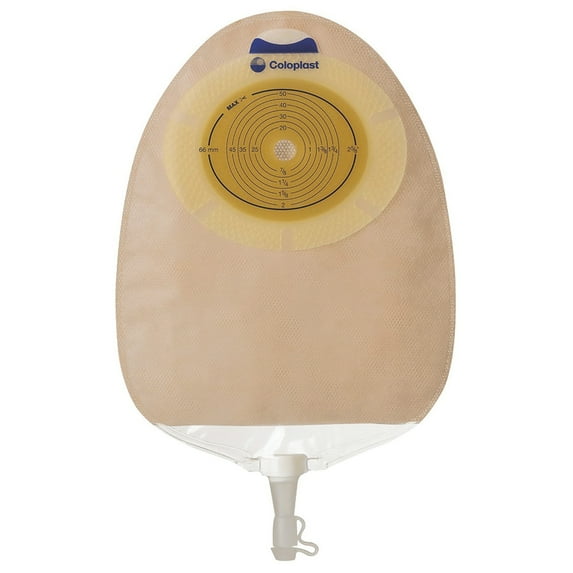 SenSura Urostomy Pouch Drainable 0.375 to 3" Stoma 10.38"L 1pc System Transparent 11804, 10 Ct