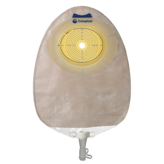 SenSura Urostomy Pouch Drainable 0.375 to 3" Stoma 10.38"L 1pc System Transparent 11809, 10 Ct