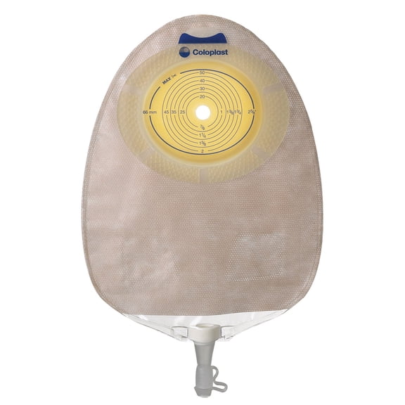SenSura Urostomy Pouch Drainable 0.375 to 3" Stoma 10.38"L 1pc System Transparent 11809, 10 Ct