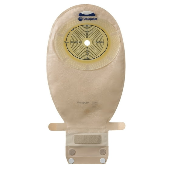 SenSura Xpro Ostomy Pouch Drainable 0.375 to 3" Stoma 11.5"L 1pc System Transparent 15981, 10 Ct