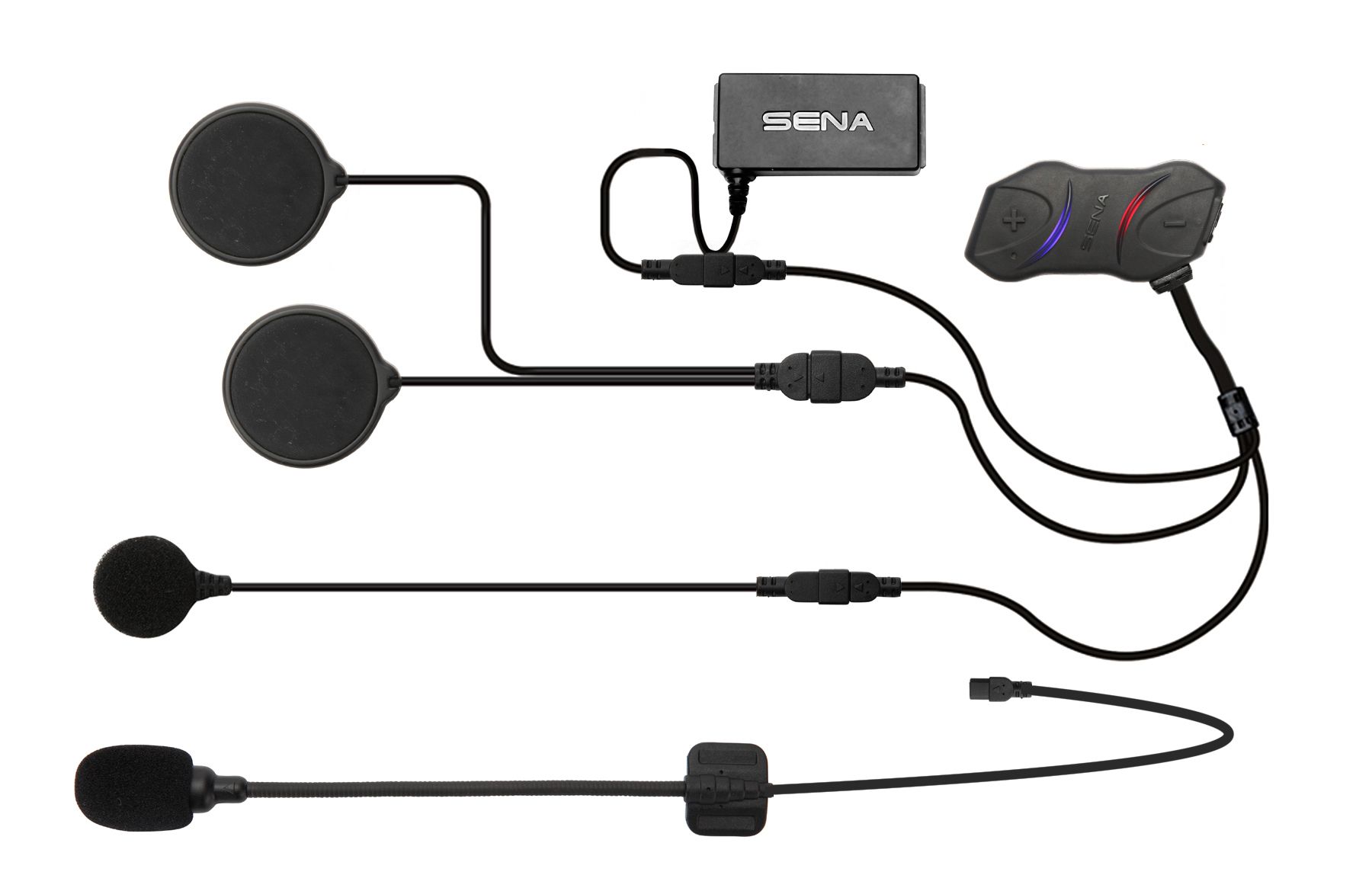 Sena SMH10R Low Profile Motorcycle Bluetooth Headset & Intercom - image 1 of 4