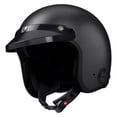 thumbnail image 1 of Sena Savage Dot Open Face Bluetooth Unisex Helmet / Intercom / Phone / Music / FM Radio MATTE BLACK - XSMALL, 1 of 5