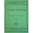 thumbnail image 1 of Senaille - Allegro Spiritoso For Cello and piano (IMC # 773), 1 of 1