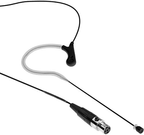 Senal UEM-155-TA4F-BK Omni Earset Microphone with TA4F Connector for Shure Transmitters (Black)