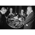 thumbnail image 1 of Senate Majority Leader Lyndon Johnson Is Shown The Complex Satellite Circuitry Of Tiros I History, 1 of 1