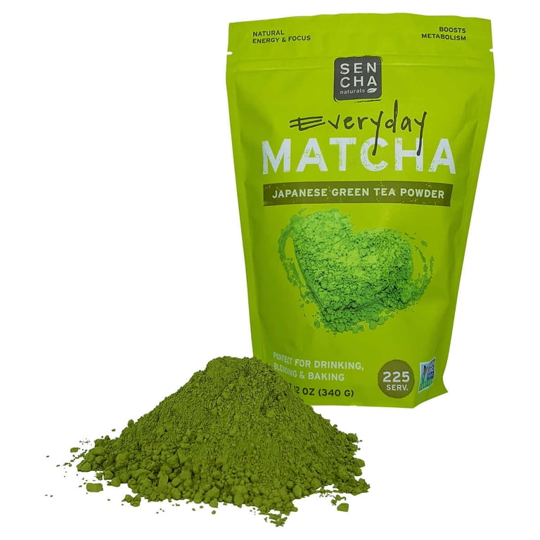Sencha, Matcha Green Tea Powder, 12 oz, Japanese source - Walmart.com
