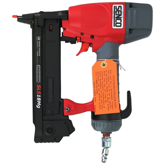 Senco 1W0021N SLS18MG 1-1/2 in 18 Gauge 1/4 in Crown Pneumatic Finish Stapler