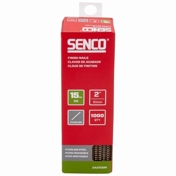 Senco 2 in. Finishing Stainless Steel Nail Brad Head