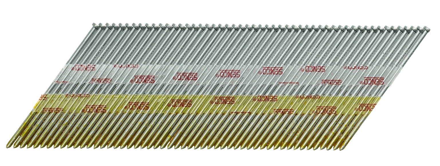 SENCO DA25EGBR 2-1/2 Inch 15 Gauge Angled Finish Nails - Stainless Steel, 1,000 Count Pack