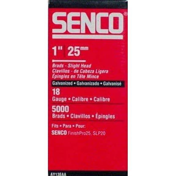 Senco Brad Nail 18 Ga 1 " 5000 / Box
