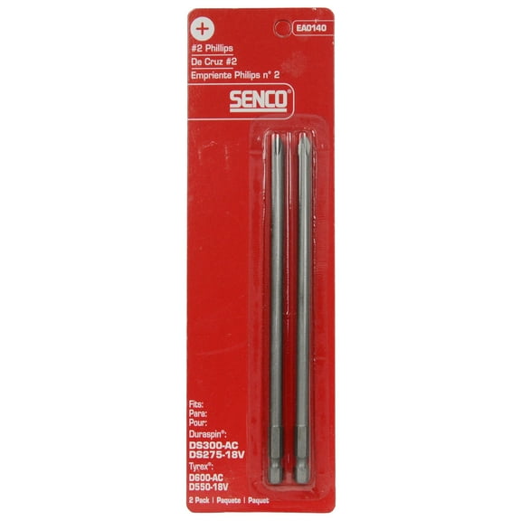 Senco EA0140 2pc #2 Phillips Duraspin Drive Bits