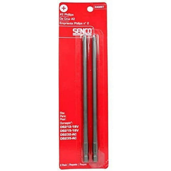 Senco EA0297 #2 Phillips Drive 2 pack of bits - for Duraspin Technology Integrated Auto-Feed Screw System by Senco Tools