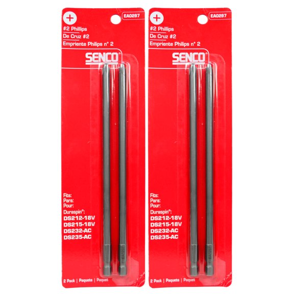 Senco EA0297 #2 Phillips Duraspin Drive Bit 2ct (2-Pack) RT