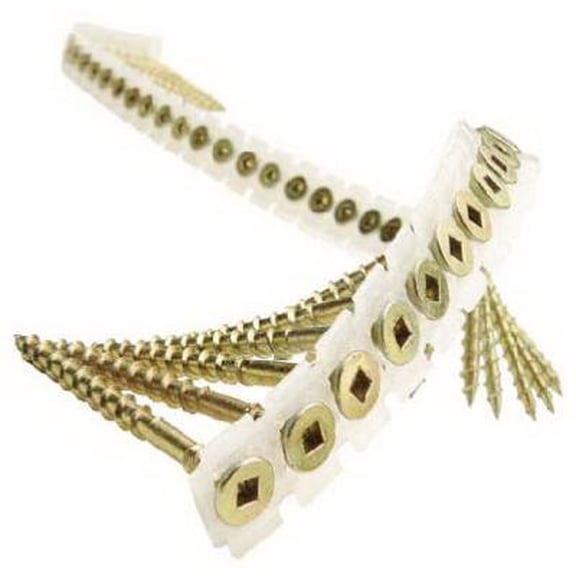 Senco Fastening Systems 08F175Y 1-3/4-Inch #8 Collated Screws 6-Pack