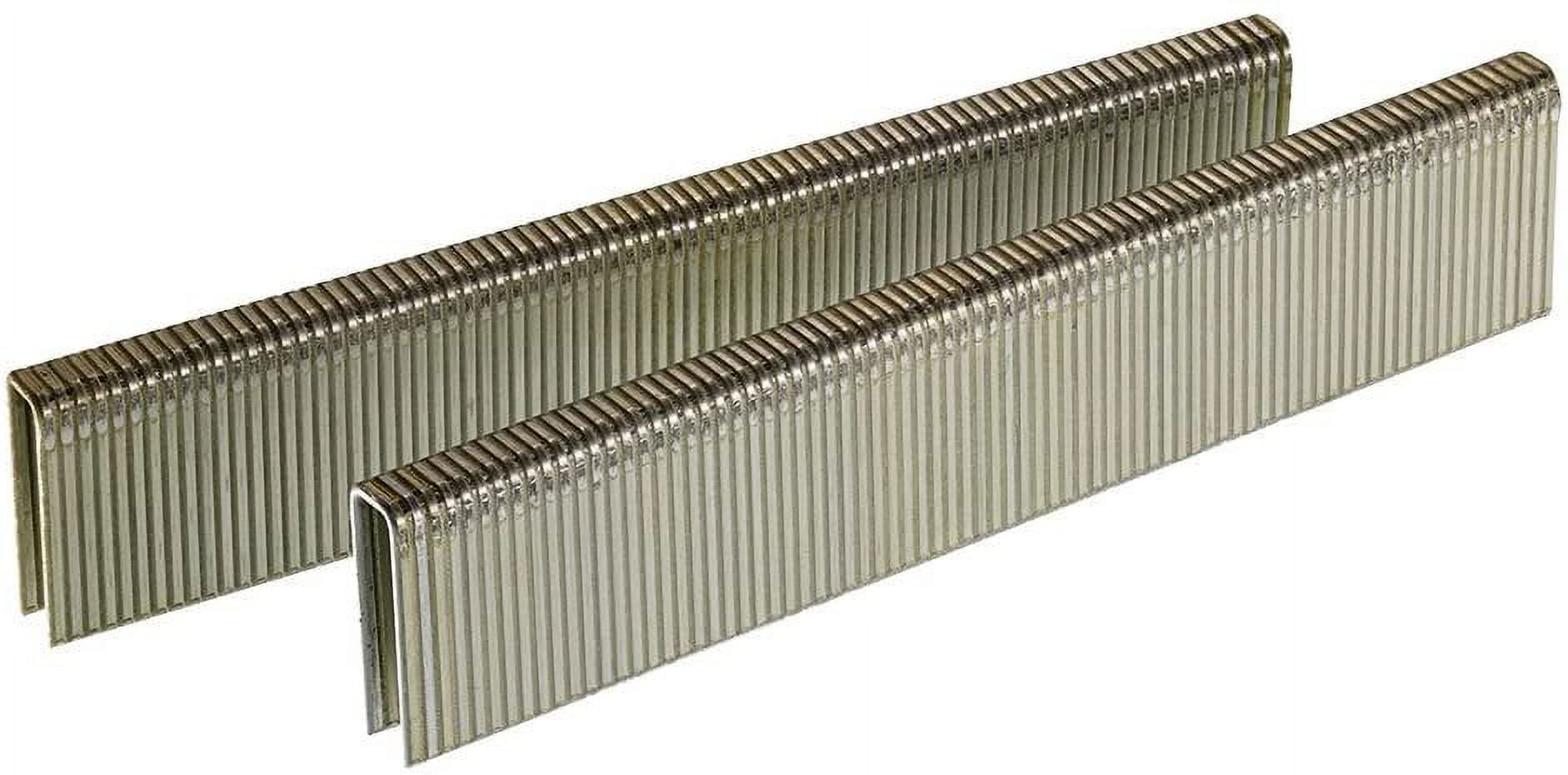 Senco L11BAB 18 Gauge by 1/4-inch Crown by 3/4-inch Leg Electro Galvanized Staples 5,000 per box - image 1 of 2