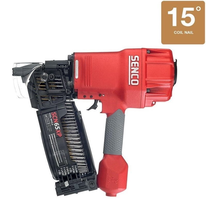 SENCO 540104N 3-1/2 in. 15-Degree Angled Wire Coil Nailer
