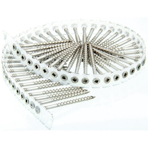 SENCO 08D250S 8-Gauge 2-1/2 in. Collated Decking Screws (800-Pack)