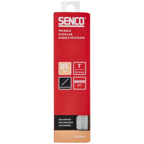 Senco ORGL79741 Brads, 21 ga., 1 in. L, PK5000 CA1