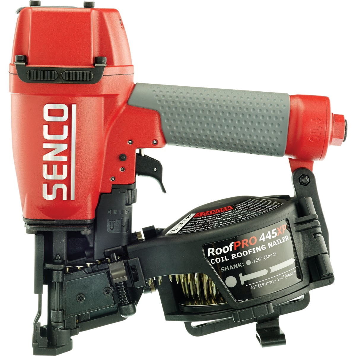 Senco RoofPro Pneumatic 11 Ga. 15 deg. Coil Roofing Nailer