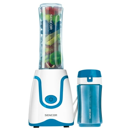 Sencor - 20 Oz. Smoothie Blender with Travel Bottles - Blue