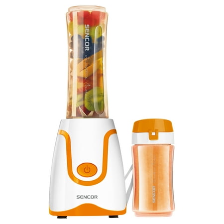 Sencor - 20 Oz. Smoothie Blender with Travel Bottles - Orange