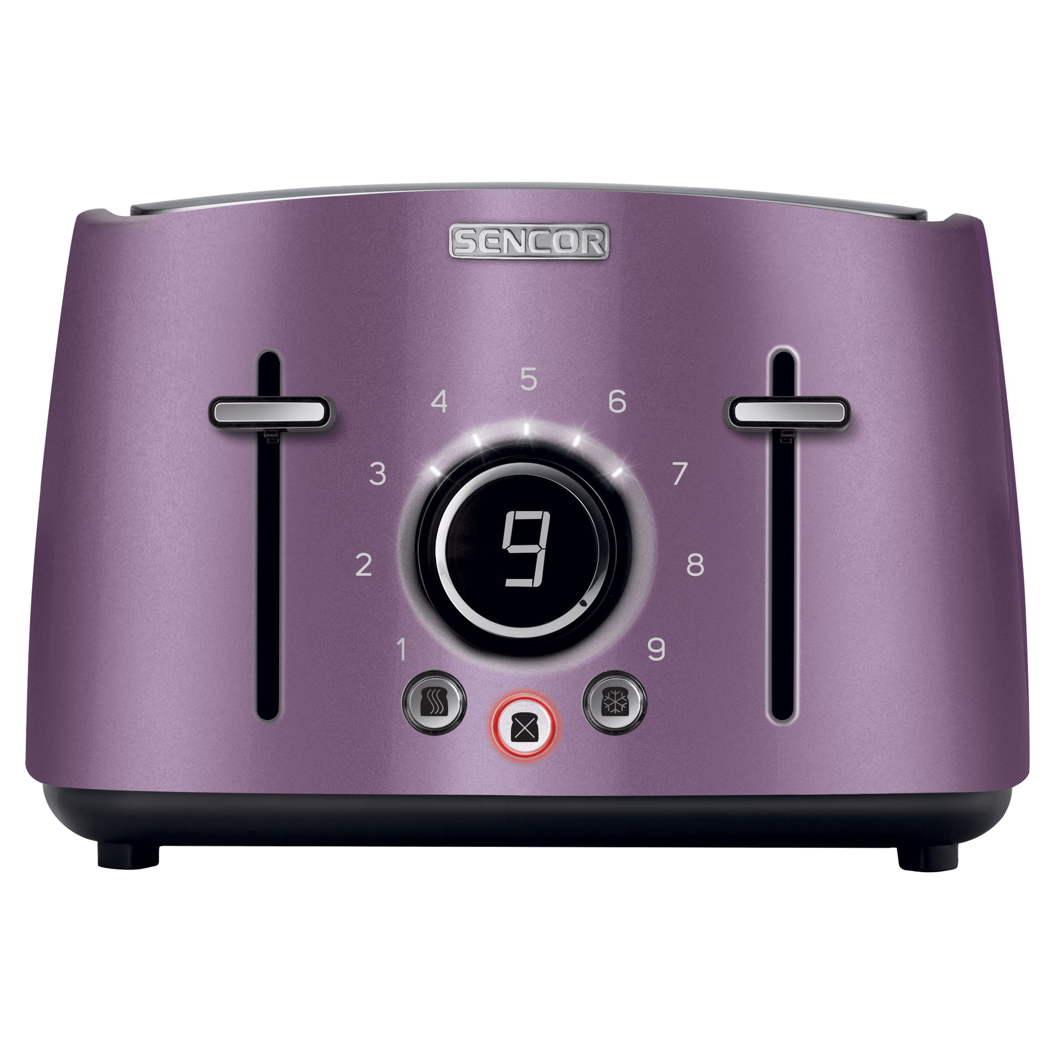 Sencor STS 6073GD Electric Wide 4 Slice High Lift Toaster w