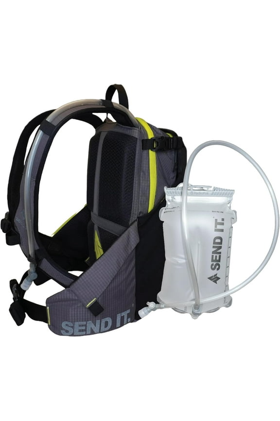 Defender 15L Bag, MTB, MOTO Backpack with Spine Protector for Men and Women. Hydration Backpack with Cell Padding, Adjustable Fit for Everyone