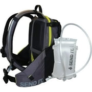 Send It Defender 15L Bag, MTB, MOTO Backpack with Spine Protector for Men and Women. Hydration Backpack with Cell Padding, Adjustable Fit for Everyone