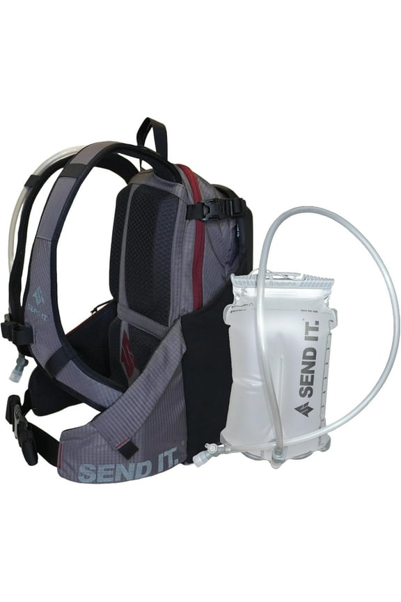 Defender 15L Bag, MTB, MOTO Backpack with Spine Protector for Men and Women. Hydration Backpack with Cell Padding, Adjustable Fit for Everyone